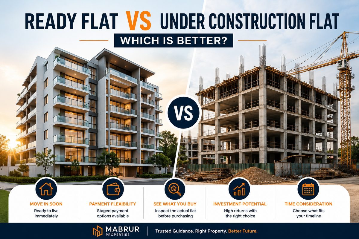 Ready Flat vs Under Construction Flat Which Is Better — Mabrur Properties real estate blog