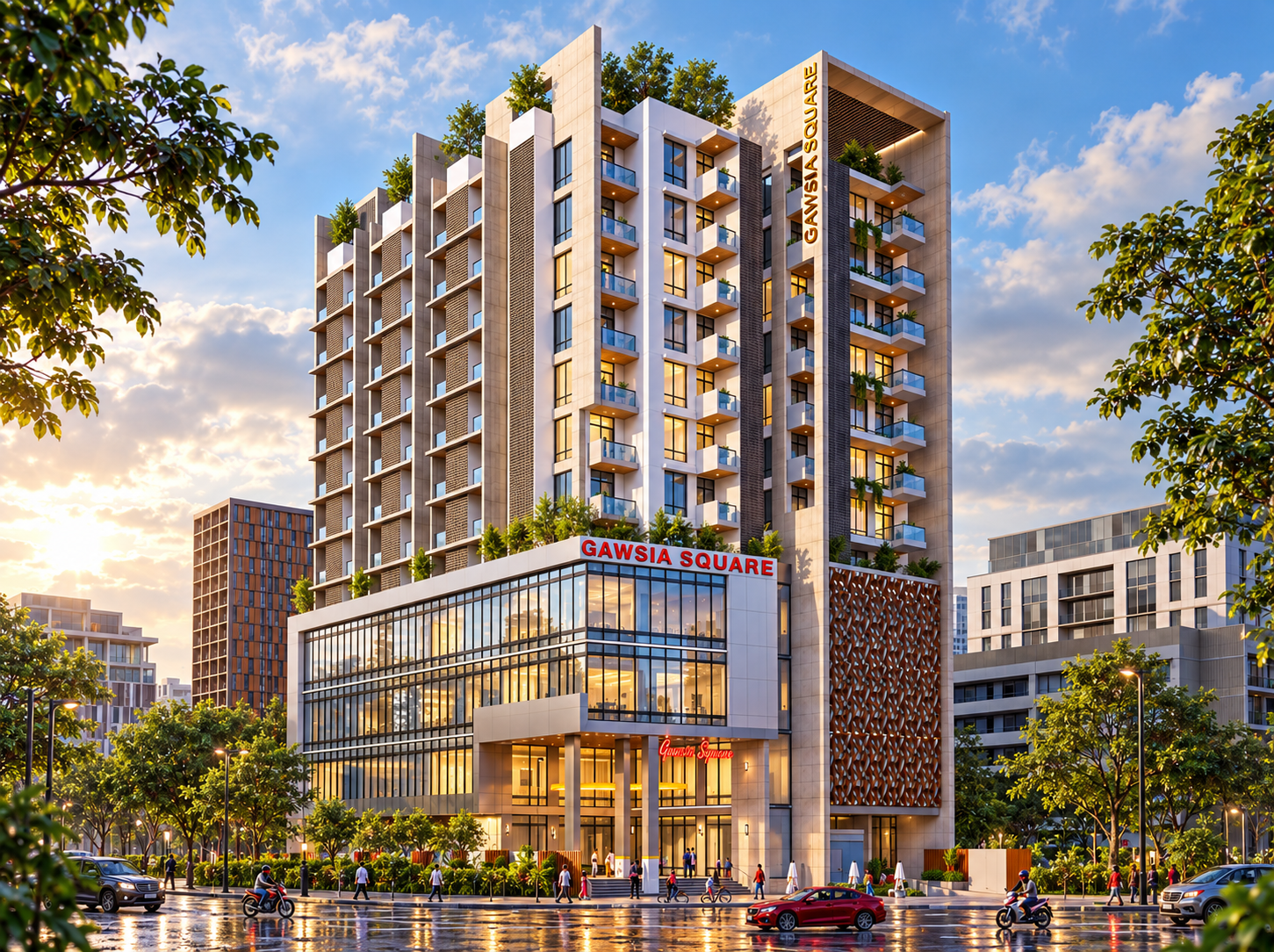 Gawsia Square — Ongoing Projects in Bhulta Gawsia, Narayanganj by Mabrur Properties